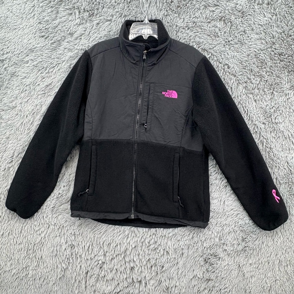 The North Face Denali Jacket Womens Medium Fleece Breast Cancer Limited Edition